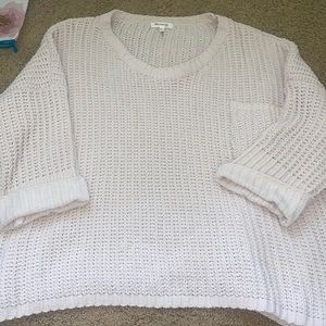 oversized chenile sweater